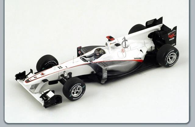 MODELLINO AUTO F1 STATICO SPARK SAUBER C29 HEIDFELD 2010 BRASILE GP SCALA 1:43 - Immagine 1 di 4