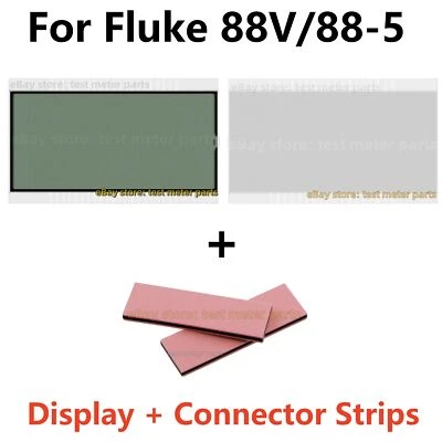 Display For Fluke 88V Deluxe Automotive Multimeter LCD Screen with Connector Kit - Bild 1 von 4