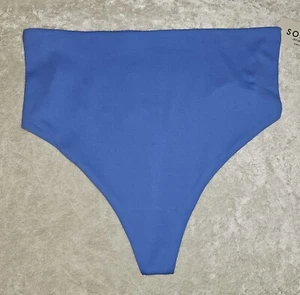 Soma Vanishing Edge Tummy Thong Panty # 0323 Dreams Come Blue Size L Large NWT  - Picture 1 of 5