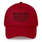 Roronoa Zoro Wanted Unisex Classic Hat