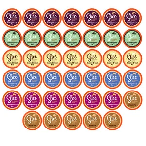 Café con sabor a rebanada, paquete de variedad compatible con cervecerías Keurig 2.0, 40 unidades - Imagen 1 de 10