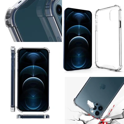Cover Antishock Trasparente per Samsung Galaxy Note 10 4G 5G Angoli Rinforzati - Immagine 1 di 4