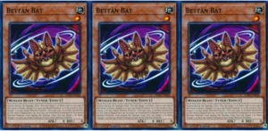 Bettan Bat x3 INFO-EN030 YuGiOh! 1st Ed Common Playset - Picture 1 of 1