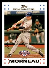 2007 Topps Opening Day  #112 Justin Morneau Minnesota Twins