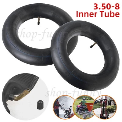 2x Standard-Schlauch 3.50-8 Luftschlauch für Schubkarren Räder Reifen Luftrad - Bild 1 von 4