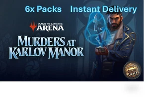 MTG Arena Código Promocional - Asesinatos en Karlov Manor 6x Booster - ¡Entrega Instantánea! - Imagen 1 de 1
