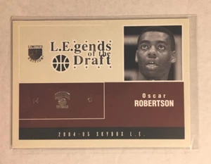 2004/05 Skybox LE  Oscar Robertson 1 of 20. Legends of the Draft - Picture 1 of 2