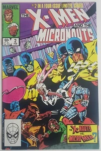 1983 February X-Men And The Micronauts Marvel Comic Book #2 - Bild 1 von 3
