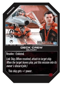 Deck Crew - Betrayal - Battlestar Galactica CCG - Picture 1 of 1