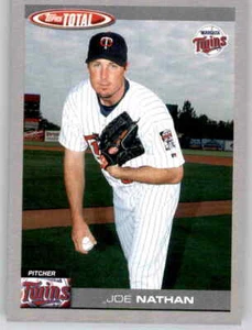 2004 Topps Total Joe Nathan Base Card MLB PWE Twins #713 - Picture 1 of 2