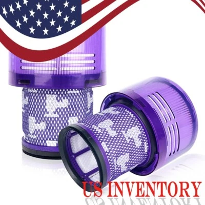 MEEBYSMART 2 replacement filters for the Dyson V12 Detect Slim cordless vacuum cleaner