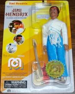 SEALED 2018 MEGO JIMI HENDRIX Music Icons Limited Edition 8" Figure #8844/10000 - Picture 1 of 10