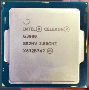 Intel Celeron G3900 Skylake Dual-Core 2.8 GHz LGA 1151 51W Desktop Processor CPU - Picture 1 of 1