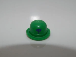 Lego Green Minifig, Headgear Hat, Bowler & Purple Question Mark Riddler HP#48 - Picture 1 of 1