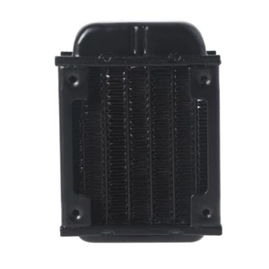 1/4" Pure Aluminum 6 Pipe Heat Exchanger Radiator for Computer PC CPU CO2 Water - Photo 1/8