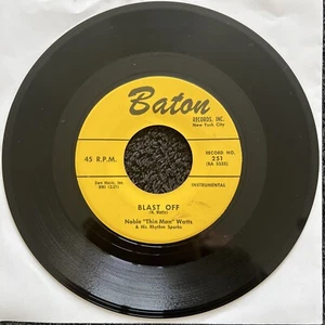 Noble Thin Man Watts – Blast Off / Rickey Tick US IMPORT 1958 TESTED VG VIDEO - Imagen 1 de 4