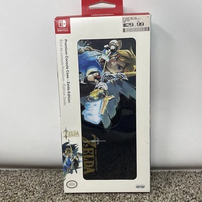 Legend of Zelda Breath Of The Wild Nintendo Switch Estuche de Transporte Tiendas 14 Juegos Foto 1 de 2