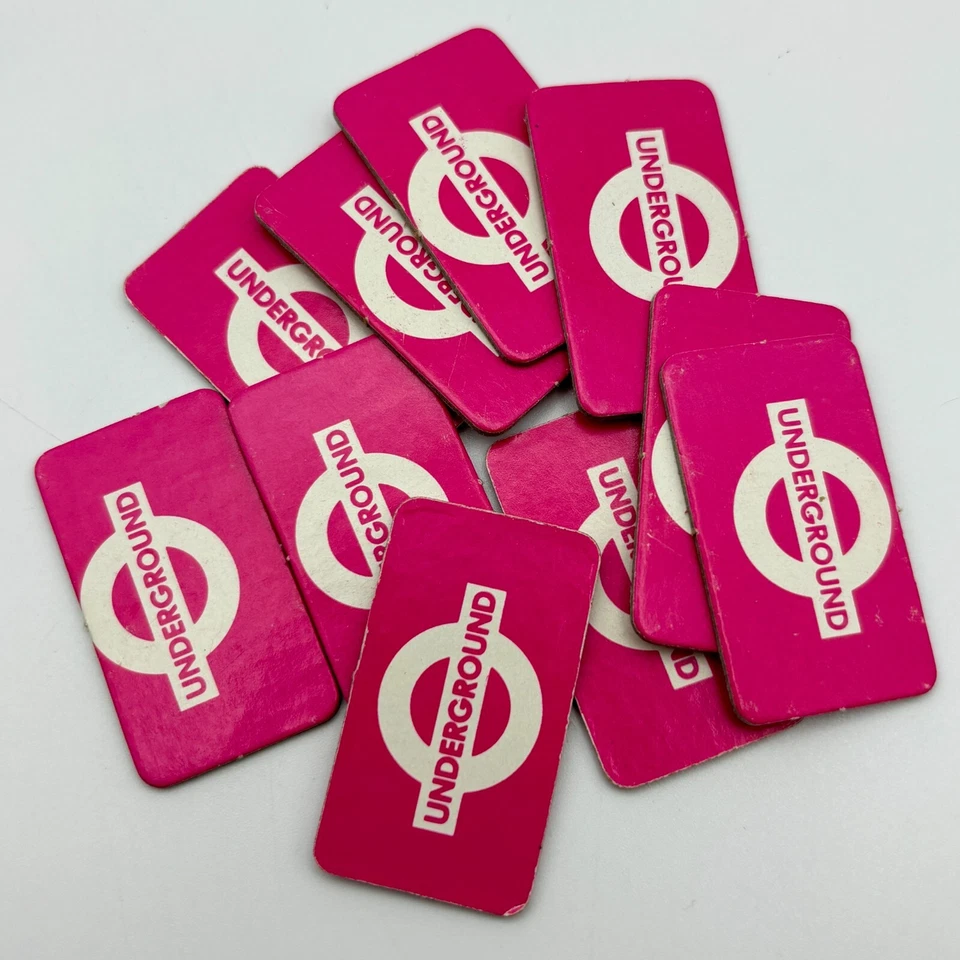 Boletos Scotland Yard 10 Feria Subterránea 1985 Piezas de repuesto Piezas Foto 1 de 1