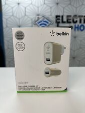 Zestaw ładowarki Belkin MIXIT do iPhone'a i iPada 12W ładowarka domowa i samochodowa 4' kabel -