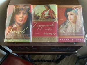 The Canaan Trilogy: SARAH, ZIPPORAH and LILAH,  Marek Halter, 1st/1sts HCDJ - Picture 1 of 7
