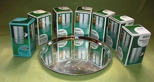 7 BSF Bierbecher versilbert; Rauhreif mit Tablett; OVP - Bild 1 von 1