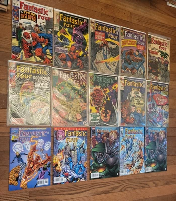 Fantastic Four SILVER AGE KEYS Comics Lot Marvel Low Start 36,44,45 More FF*LOOK - Image 1 of 4