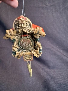 1984 Hallmark Andenken Weihnachtsschmuck Old-World Kuckucksuhr Vintage Xmas - Bild 1 von 5