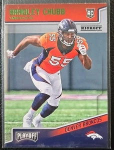 2018 Panini Playoff - Rookies Bradley Chubb #204 Kick Off (RC) - Picture 1 of 6
