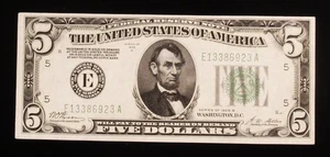 Fr. 1952-E 1928B Federal Reserve Note Gem Uncirculated - Picture 1 of 2