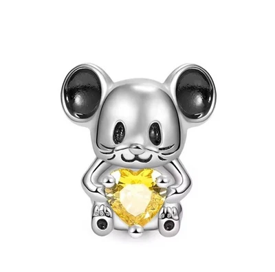 Anhänger Charm Perle 925 Silber für Armband/Bettelarmband oder Halskette  - Bild 1 von 4