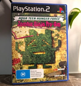 Aqua Teen Hunger Force Zombie Ninja Pro-Am PS2 PAL CIB Very Good Adult Swim - Bild 1 von 8