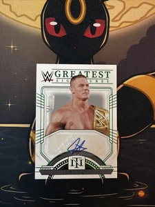 2024 JOHN CENA TESOROS NACIONALES MAYORES FIRMAS VERDE/5  - Imagen 1 de 8