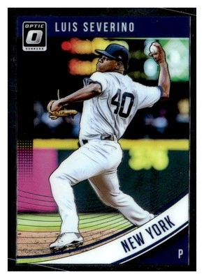 2018 Donruss Optic #117 Luis Severino   - FREE SHIPPING - Image 1 of 2