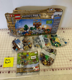 LEGO Minecraft The Crafting Box 2.0 21135 Missing Bag 5 Incomplete