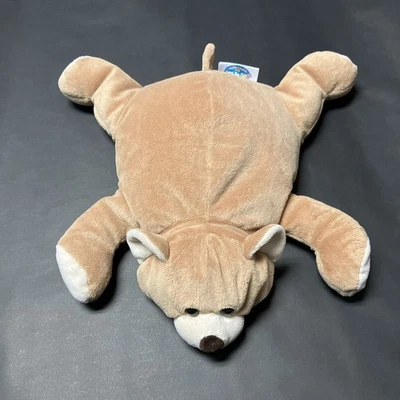 Jay At Play 17” Microbead Bear Brown Plush Pillow Stuffed Animal - Image 1 of 4