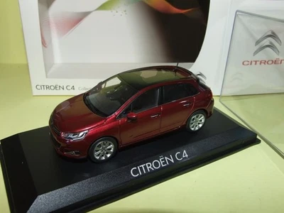 CITROEN C4 II Phase 2 2015 Rouge Rubis NOREV 1:43 - Photo 1/2