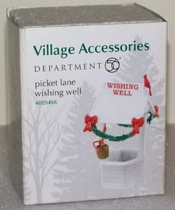 Department 56 Picket Lane Wishing Well #4025466 (FREE SHIPPING) - Picture 1 of 1