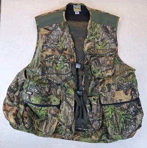 Fieldline Mossy Oak Camo Duck Trap Hunting Vest Size 3XL Light Padded Back - Picture 1 of 14