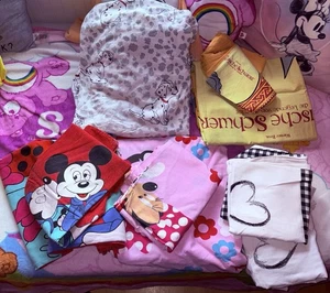Bettwäsche Paket 9x Disney Mickey Spongebob Vintage ❤️ Kinderbettwäsche - Bild 1 von 9