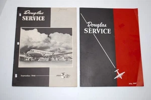 Original 1947/48  Douglas DC-6/DC-4 Aircraft Service Booklets (2 ea. as 1 lot) - Picture 1 of 16