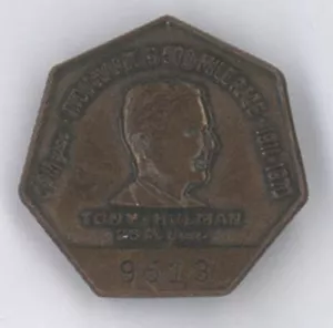 Indianápolis 500 1970 pasador PIT de bronce - Imagen 1 de 1