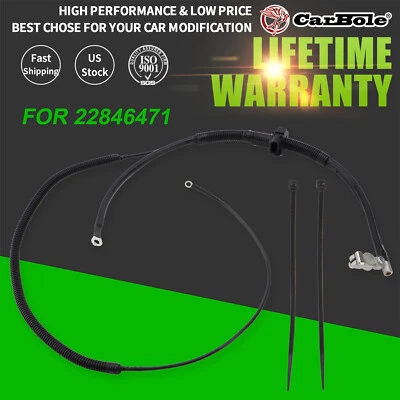 Negative Battery Cable Compatible with 2007-14 Cadillac Escalade Tahoe 22846471 - Image 1 of 4