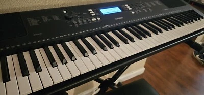 Teclado Yamaha PSR-EW310 76 teclas con soporte y silla Foto 1 de 3