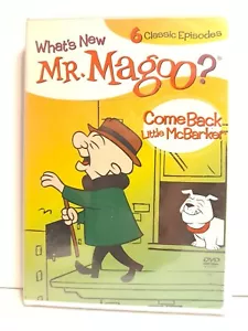 What's New Mr Magoo Come Back Little Mcbarker DVD 6 classic episodes 1977 - Picture 1 of 2