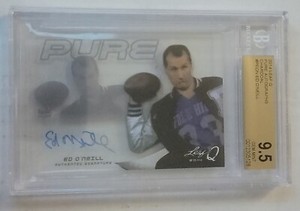 Ed O'Neill 2014 Leaf Q Pure Autographs Auto BGS 9.5 Polk High Al Bundy