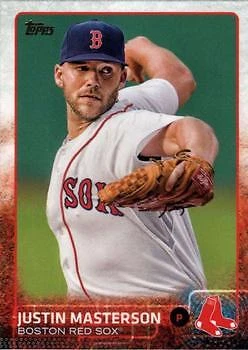 2015 Topps #433 Justin Masterson Limited - Image 1 of 2
