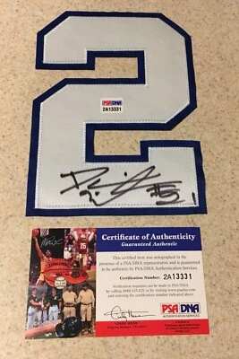 Darius Miles Signed Auto Autograph Jersey Number Los Angeles Clippers RC PSA - Image 1 of 3