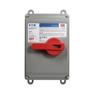 AHDS30, Cablaggio COOPER, NON METALLICO NEMA 4X INTERRUTTORE DI DISCONNESSIONE 30A chiuso - Foto 1 di 2