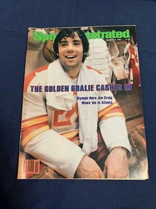 Sports Illustrated March 10, 1980 Jim Craig US Olympic Hockey Team No Label - Picture 1 of 2