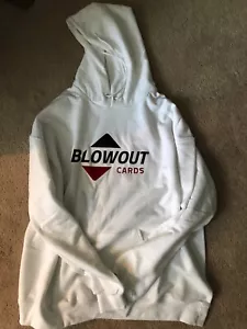 Sudadera con capucha blanca Blowout Cards 2XL marca Champion 2022 - nunca usada - Imagen 1 de 2